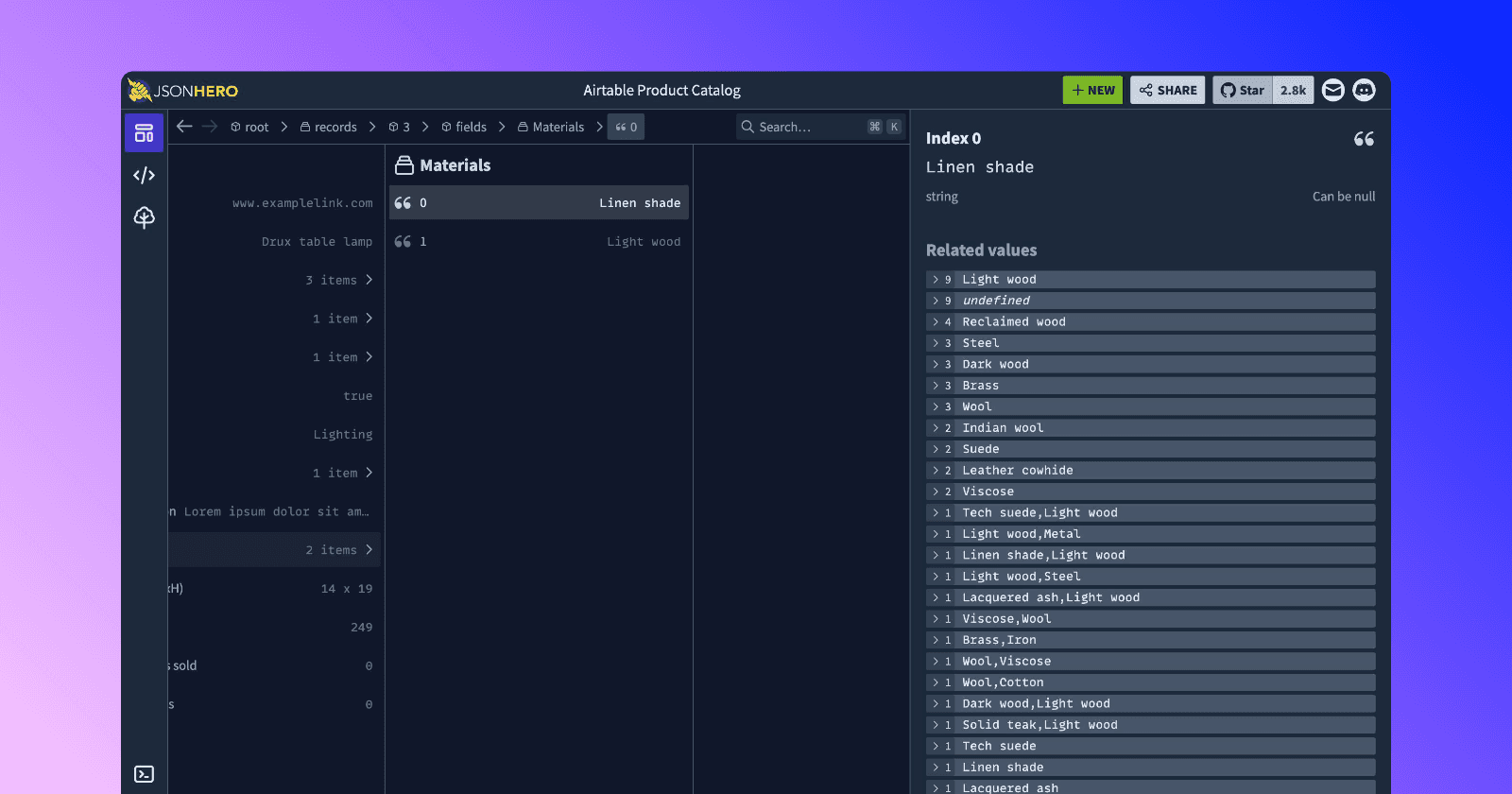 Feature Showcase #1: Related Values